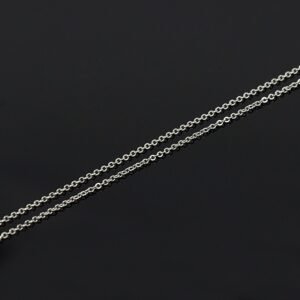 Cadenita rolo oval 0,6mm plata 925