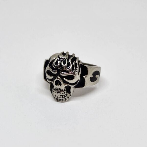 Anillo acero quirúrgico 316 hombre calavera