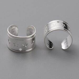 Arito cuff bañado en plata 925