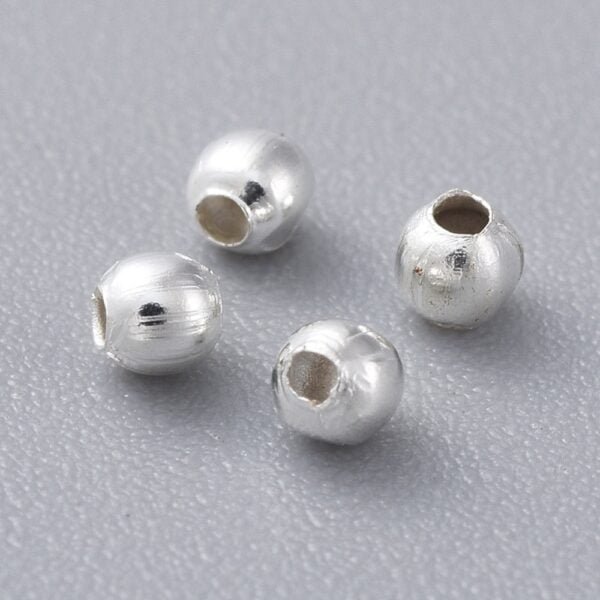 Bolitas de hierro color plata (precio por 10 gramos) - Imagen 2