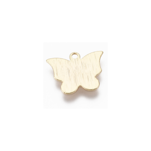 Colgante mariposa laminado oro 18k/goldfilled