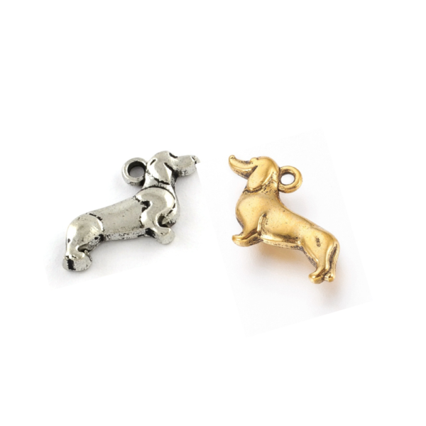 Colgantes perros salchicha (pack 5 unidades)