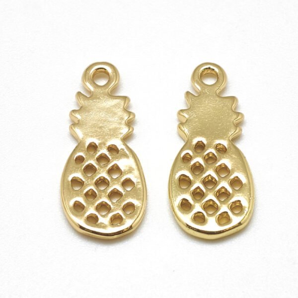 Colgante ananá goldfilled oro 18k