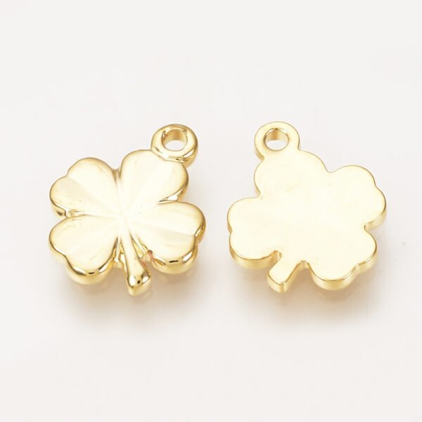 Colgantes trébol goldfilled oro 18k (pack 5 unidades)