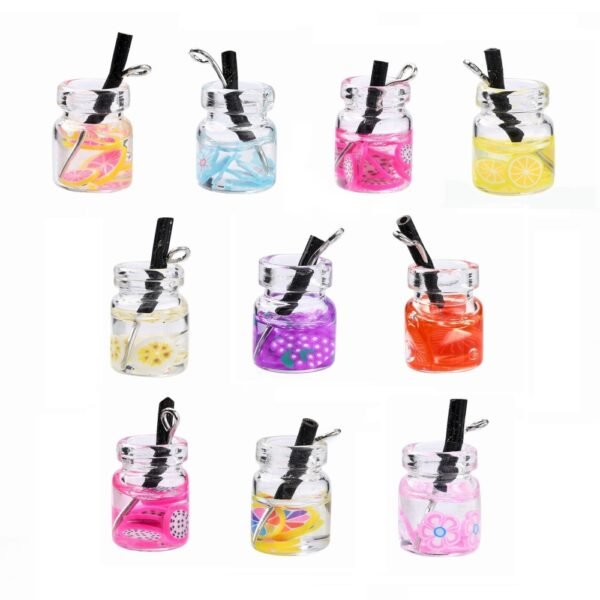 Dijes de tragos colores surtidos (pack por 10 unidades)