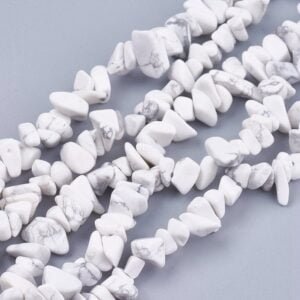 Escalla de piedra natural de howlite