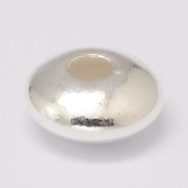 Separadores disco plata 925 5x2,5mm (pack 4 unidades) - Imagen 2