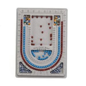 Tabla de diseño para bijou armado de collares- Bead board