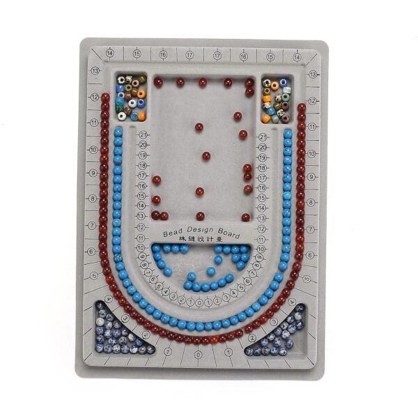 Tabla de diseño para bijou armado de collares- Bead board