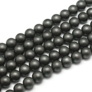 Tira de piedra hematite opaca