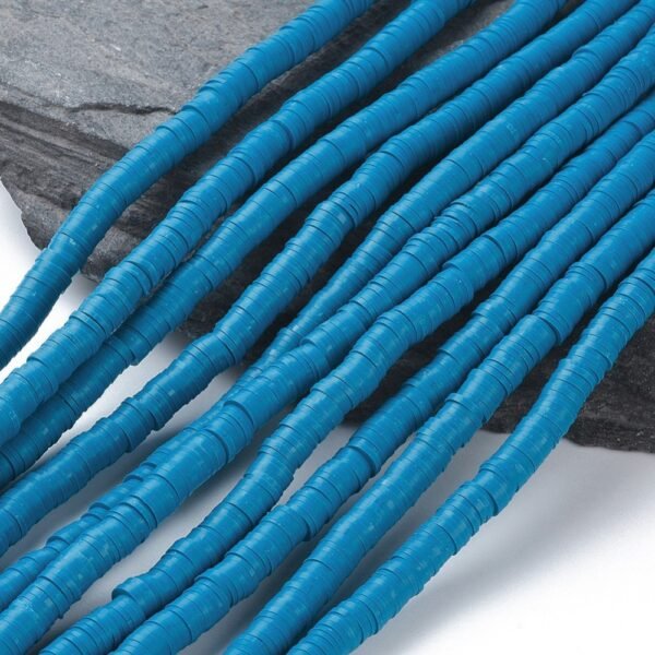 Tira de fimo plano azul 6mm