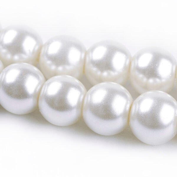 TIRA DE PERLAS DE VIDRIO DE 8MM (75 CM)