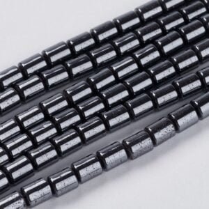 Tira de piedra hematite sintético (tubo)