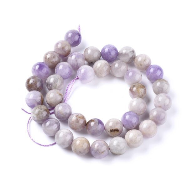 Tira de piedra natural jade lila