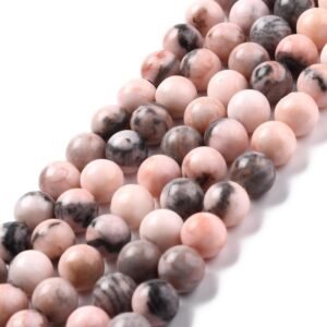 Tira de piedra natural jaspe cebra rosa pulido