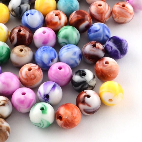 Bolitas marmoladas de colores surtidas (por 10 gramos)