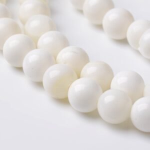 Tiras de Perlas Blancas