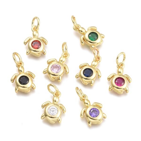 Dije tortuga goldfilled oro 18k