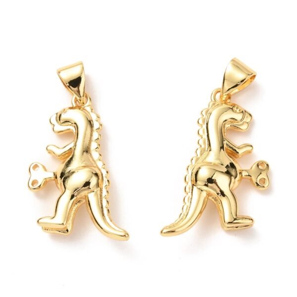 Dije dinosaurio laminado oro 18k/goldfilled