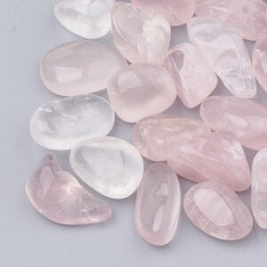 PIEDRA ROLADA CUARZO ROSA (POR 100 GRAMOS)