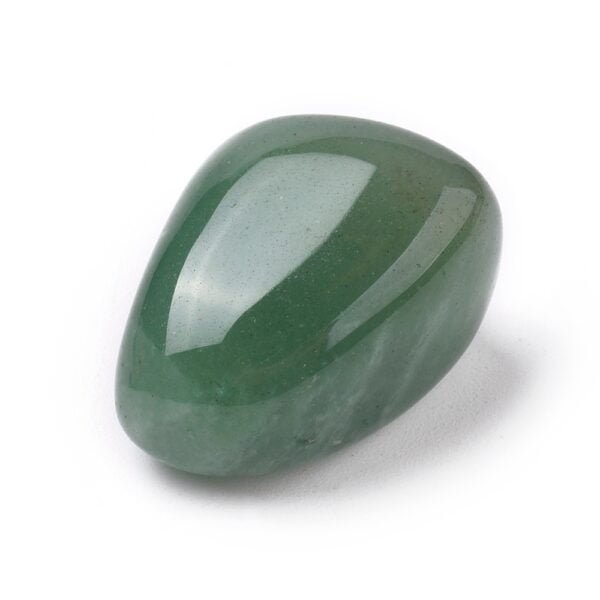 PIEDRA ROLADA MEDIANA CUARZO VERDE (POR 100 GRAMOS) - Imagen 2