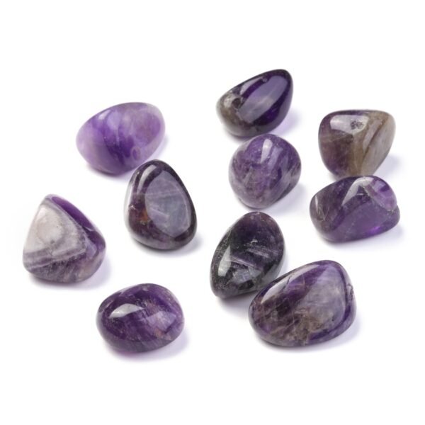 PIEDRA ROLADA MEDIANA AMATISTA (POR 100 GRAMOS)