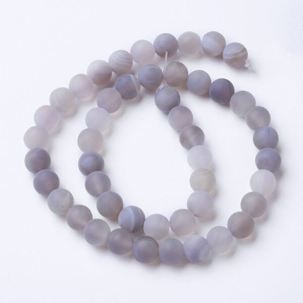 TIRA DE PIEDRA NATURAL ÁGATA GRIS MATE - Imagen 3