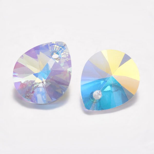 CRISTAL AUSTRIACO DE IMITACION CON FORMA DE LAGRIMA - Imagen 2