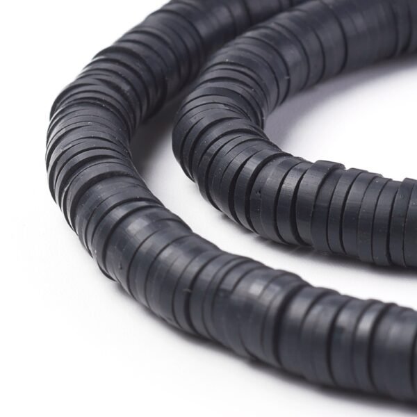 TIRA DE FIMO PLANO NEGRO 6MM - Imagen 2