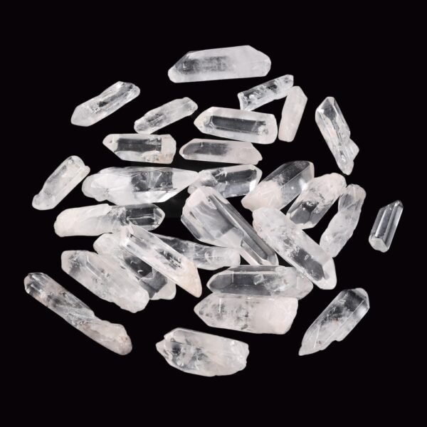 CUARZO CRISTAL DE ROCA PUNTAS EN BRUTO (PACK POR 100 GRAMOS)