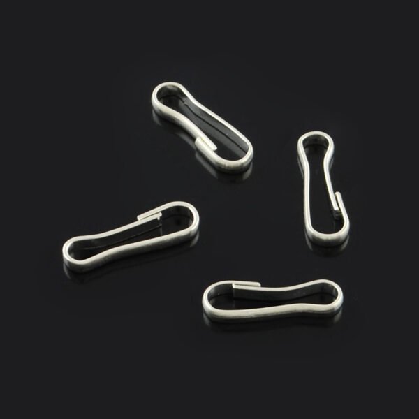 Cierres chicos para llaveros 13x4mm (pack 30 unidades)