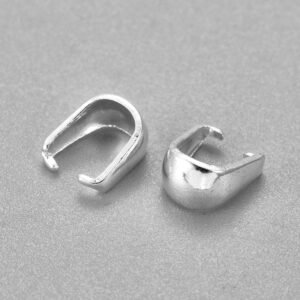 GANCHOS DROPS DE ACERO 304 COLOR PLATA (PACK X 5U.)