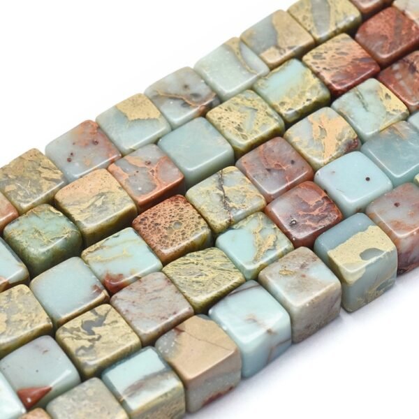 Tira cúbica piedra natural jaspe imperial