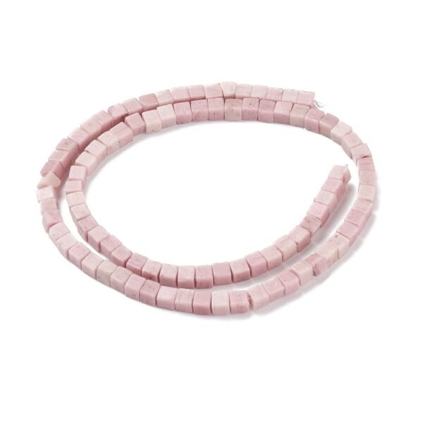 TIRA DE PIEDRA NATURAL CUBICA RODONITA ROSA - Imagen 2