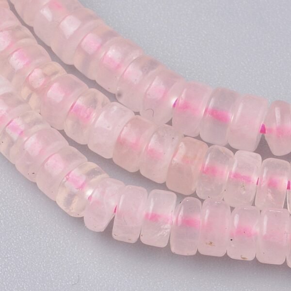 TIRA DE PIEDRA NATURAL DISCO CUARZO ROSA - Imagen 3