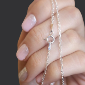 Cadenita rectangular plata 925