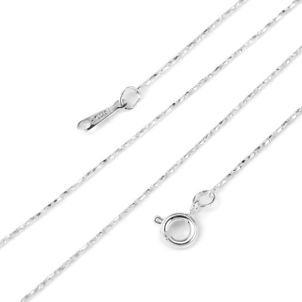 Cadena finita color plata - Imagen 2