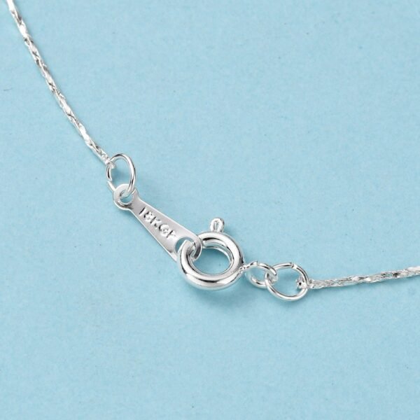 Cadena finita color plata - Imagen 3