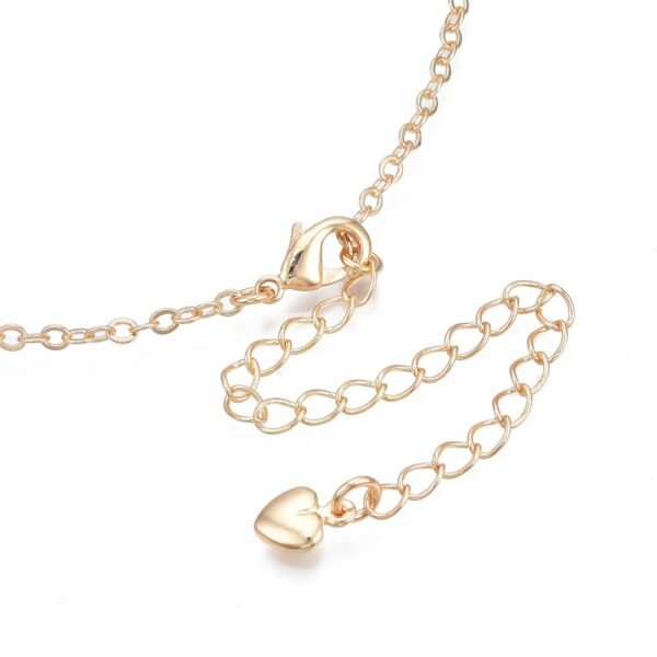 Cadenita con corazón laminada oro 18k/goldfilled