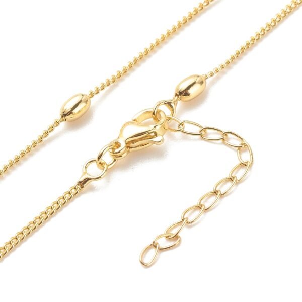 Cadenita laminada oro 18k/goldfilled - Imagen 2