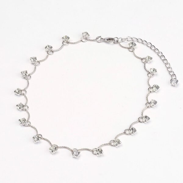 Chocker ondulado con circones