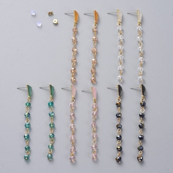 Par de aros colgantes para fiesta variedad de colores