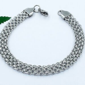 Pulsera de acero quirúrgico tipo malla