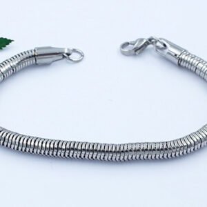 Pulsera de acero quirúrgico tubo