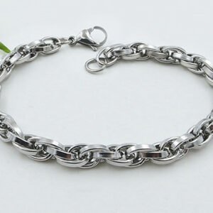 Pulsera de acero quirúrgico tourbillon recta