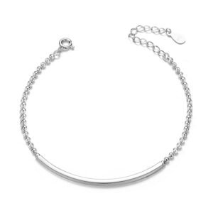 Pulsera de plata 925 bañada en rodio