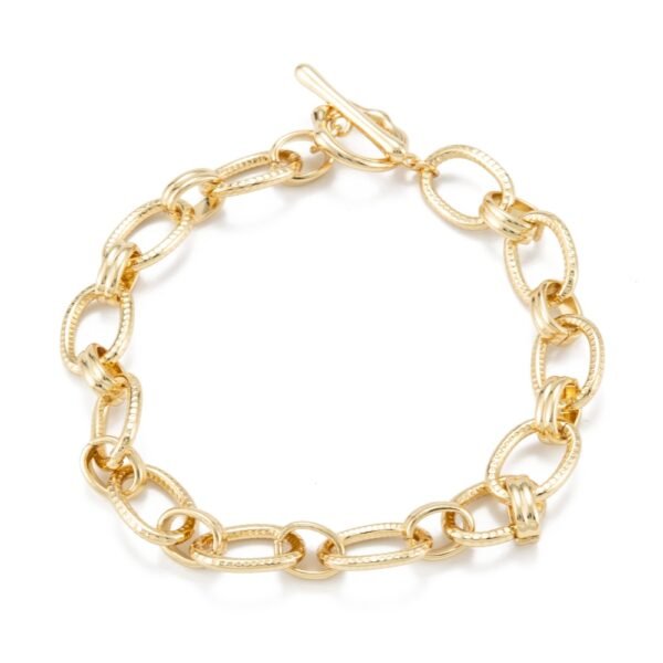 Pulsera laminada oro 18k/goldfilled