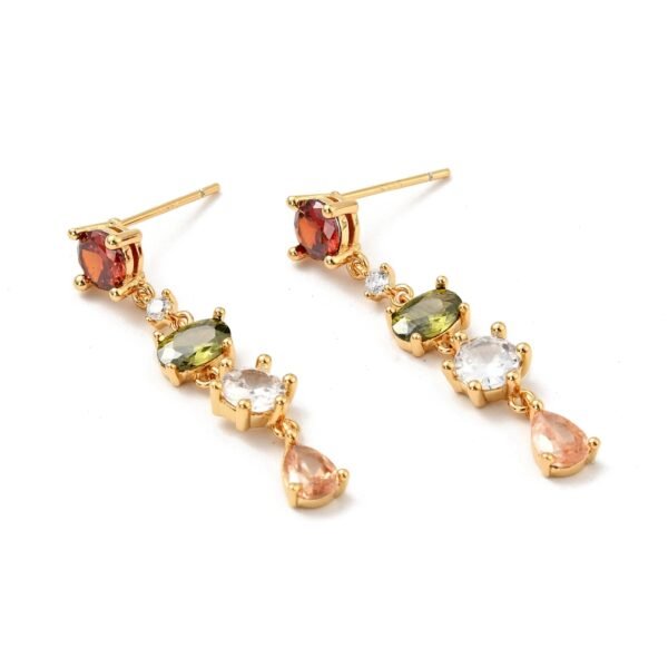 Par aros colgantes laminados oro 18k/goldfilled