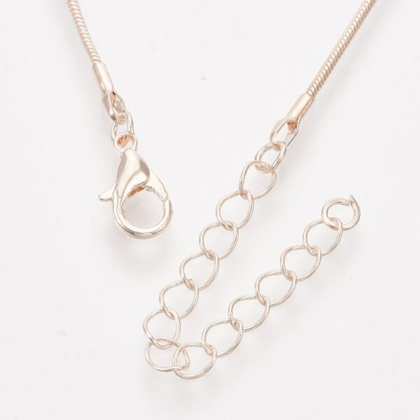 Cadenita clapton gold rose/ dorado rosé - Imagen 2
