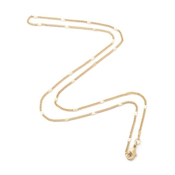 Cadenita laminada oro 24k/goldfilled